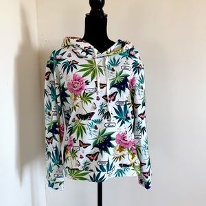 Fleur du Mal Cannabis Butterfly hoodie Medium